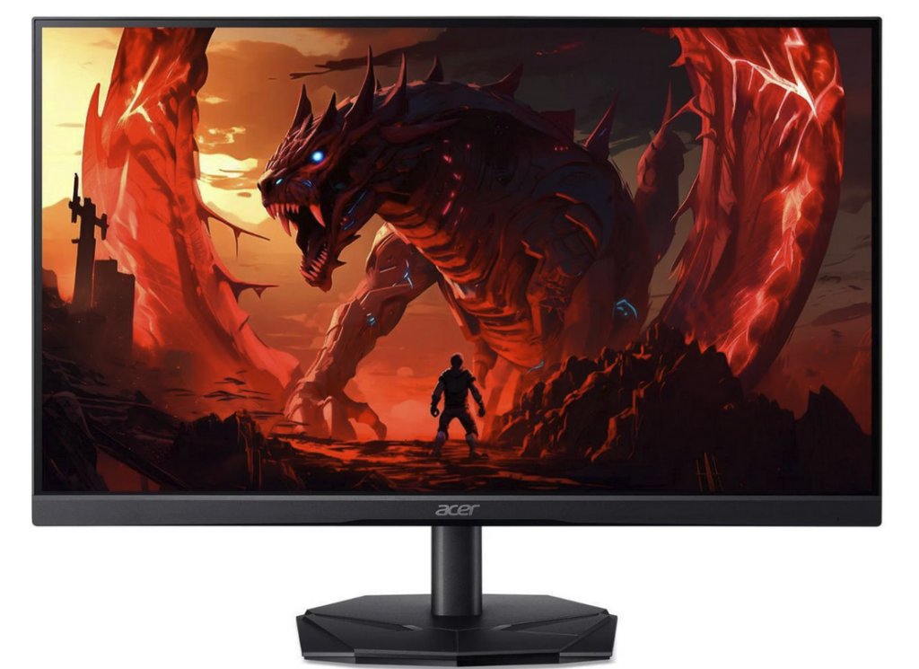 An Acer Nitro Monitor KG241Y