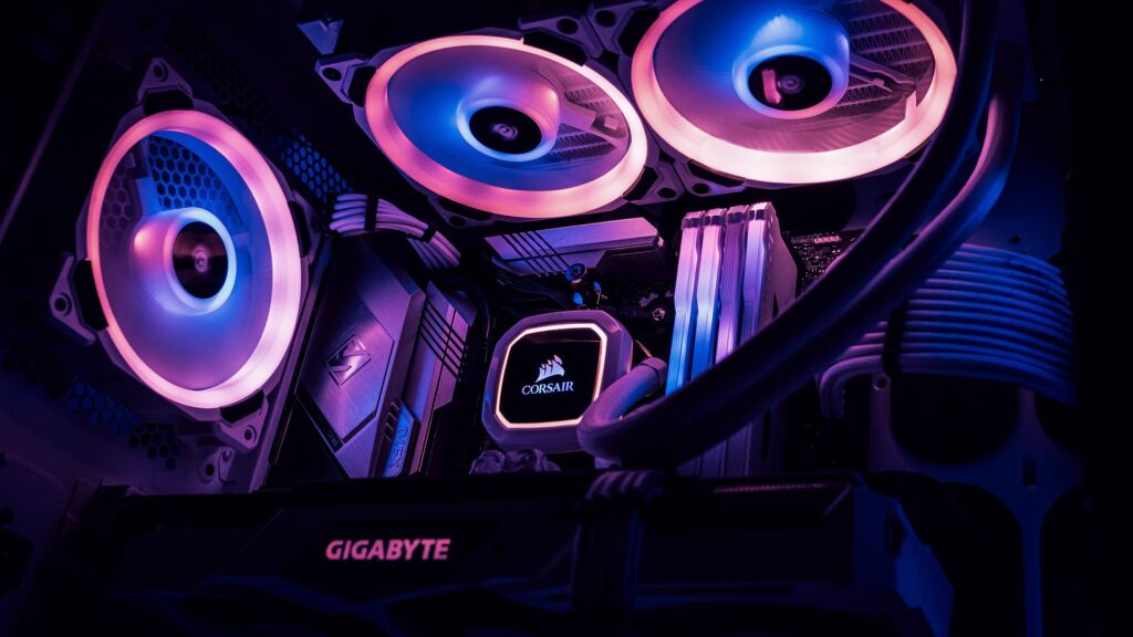 Game play techy - A water cooling build